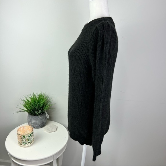 IRO Sweater Womens XS Black Winter Crewneck Alpaca Wool Blend - Picture 5 of 10